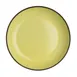 Steelite 6214RT001 Plate, 8.75" x 1.5", 30 oz, Saffron Porcelain, Rim, Oven Safe 425°F - 1 Dozen 1 image