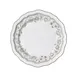 Steelite 62526FP811 Rim Plate, 10.25" Round Porcelain Plate, Hannah Slate, Scalloped Edge - 1 Dozen 1 image