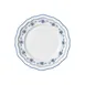 Steelite 62533FP812 Rim Plate, 9" Round Porcelain Dinner Plate, Giselle Blue Scalloped - 1 Dozen 1 image