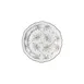 Steelite 62541FP813 - Rim Plate, 6.5" Round Porcelain Plate, Liliana Slate Scalloped Edge - 1 Dozen 1 image