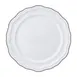 Steelite 62568FP811 Rim Plate, 10.25" Porcelain, Adelina Slate Line Folio, Scalloped - 1 Dozen 1 image