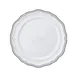Steelite 62582FP812 - 9" Rim Plate, Adelina Triple Line Slate, Porcelain, Scalloped Edge - 1 Dozen 1 image