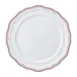 Steelite 62586FP811 - Plate, 10.25" Round Porcelain, Maroon Adelina Folio, Scalloped Edge - 1 Dozen 1 image
