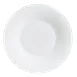 Steelite 6300P001 Broad Rim China Plate, 12" Round Porcelain, Aura Wide Rim, Modern Design - 6/Case 1 image
