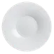 Steelite 6300P005 - 12" Broad Rim Plate, Round Porcelain, Aura, Oven Safe to 465°F, 6/Case 1 image