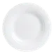 Steelite 6300P011 Flat Rim Plate, 9.5" Round Porcelain, Aura Finish, Oven Safe to 465°F - 24/Case 1 image