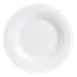 Steelite 6300P012 - 8" Round Porcelain Plate, Aura Finish, Medium Flat Rim, Design - 24/Case 1 image
