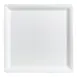 Steelite 6300P090 - Square Porcelain Tray, 6.25" x 6.25", Aura Finish, Oven Safe to 465°F - 24/Case 1 image