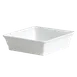 Steelite 6300P100 - Square Porcelain Tray, 6" x 6" x 2", 13 oz, Aura, Oven Safe 465°F - 24/Case 2 image