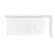 Steelite 6300P104 Rectangular Porcelain Tray With Well Aura 9.5" X 4.75" Oven Safe 465°F - 24/Case 1 image