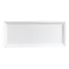 Steelite 6300P105 - Rectangular Porcelain Tray, 10.625" x 5.5", Oven Safe 465°F - 24/Case 1 image