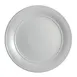 Steelite 6300P307 - Aura 11.25" Round Porcelain Plate, Medium Rim, Oven Safe to 465°F - 1 Dozen 1 image
