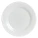Steelite 6305P603 Plate 9.5" Round Porcelain Wide Rim Embossed Frame Oven Safe to 465°F - 24/Case 1 image
