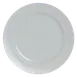 Steelite 6314P1012 Dinner Plate, 10.625" Round Porcelain with Wide Rim, Oven Safe to 465°F - 24/Case 1 image