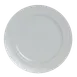 Steelite 6314P1015 - 6.75" Round Porcelain Plate, Wide Rim, Oven Safe to 465°F - 24/Case 1 image