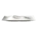 Steelite 6315P1201 Landscape Rectangular Porcelain Plate, 11.5" x 8.125", Oven 465°F/239°C - 6/Case 2 image