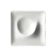Steelite 6315P1207 - Porcelain Square Plate 7.75" x 7.75", Narrow Rim, Oven Safe To 465°F - 1 Dozen 1 image