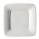 Steelite 6321P1306 Square Plate, 11" x 11", Porcelain Wide Rim, Oven Safe to 465°F - 6/Case 1 image