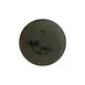 Steelite 6418MY007 - 6" Round Coupe Rim Porcelain Plate, Kelp Design By Rene Ozorio - 1 Dozen 1 image