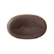 Steelite 6419MY034 Oval Plate, Wabi Sabi Plum Porcelain, 11.5" W x 7.25" D x 1" H - 6/Pack 1 image