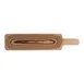 Steelite 6525DL009 Rectangular Serving Board, 22.75" x 5.125", Wood, Handle, Maritime - 6/Case 1 image