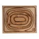 Steelite 6525DL011 - Rectangular Wooden Tray, 14.125" x 11.75", Maritime, No Handle - 6/Case 1 image