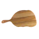 Steelite 6525TW302 - Oblong Wooden Serving Board Paddle, 17.25" x 9" with Handle - 6/Case 1 image