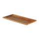 Steelite 6525TW303 Rectangular Wooden Serving Plate 11.75" x 5.5", Hand Wash Only - 6/Case 2 image