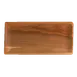 Steelite 6525TW303 Rectangular Wooden Serving Plate 11.75" x 5.5", Hand Wash Only - 6/Case 1 image