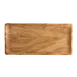 Steelite 6525TW304 - Rectangular Wooden Plate, 13.75" x 6.5", Hand Wash Only, No Handle - 6/Case 1 image