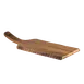 Steelite 6525TW305 - Rectangular Wooden Serving Board 16.0" x 6.5" With Handle, Wood Finish - 6/Case 2 image
