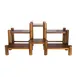 Steelite 6525TW310 Tiered Display Stand - 5-Tier Wood Base, Naturals, 20.5" x 14.0" x 12.5", 1/Case 1 image