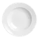 Steelite 6631V500 - Deep Dish 12.5" Porcelain Plate, 24 oz, Sancerre, Rim, Oven Safe 660°F - 1/Case 1 image