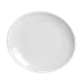 Steelite 6634V633 Oval Steak Plate, 11.5" x 10.0" Porcelain, Oven Safe to 660°F (347°C) - 6/Case 1 image