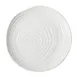 Steelite 6666V943 - 6.25" Indigo Omwc White Coupe Rim Round Porcelain Plate - 6/Case 1 image