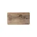 Steelite 68A351EL594 Plastic Platter Rectangular 12-3/4" x 7" Melamine Driftwood Brown - 1 Dozen 1 image