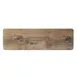 Steelite 68A351EL596 Plastic Serving Platter, 21" Rectangular Melamine, Brown Finish - 1 Dozen 1 image