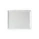 Steelite 68A417EL593 Rectangular Platter, 12-3/4" x 10-1/2" White Melamine - 1 Dozen 1 image