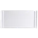 Steelite 6900E405 - Rectangular Porcelain Tray, 11-3/4" x 5-3/4", Handled Varick Pub Style - 1 Dozen 1 image