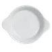 Steelite 6900E435 - Gratin Dish, 12 oz, 1-1/2" H x 6-1/4" W x 7-5/8" L, White Porcelain - 1 Dozen 1 image
