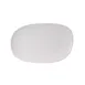 Steelite 6900E5037 Large Oval White Porcelain Dinner Plate 10-3/4" Varick Bistro - 1 Dozen 1 image