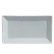 Steelite 6900E555 Rectangular Porcelain China Tray, 7" x 4-3/8", Rimmed Varick Pub Design - 1 Dozen 1 image