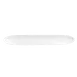 Steelite 6900E561 Olive Porcelain Oblong Tray, 12" x 1-3/4", Oval Elongated Design - 1 Dozen 1 image