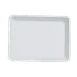 Steelite 6900E580 - Rectangular Porcelain China Tray, 6-7/8" x 5-1/8" x 1-1/4" H, Design - 1 Dozen 1 image