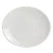 Steelite 6940E6059 - Oval China Plate, 6-3/4" x 5-7/8", Porcelain, 1 Dozen 1 image
