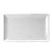 Steelite 6940E610 Rectangular China Tray, 14½" x 6½" Porcelain, Folio Alpha Ceram Finish - 6/Case 1 image