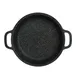 Steelite 6976QU004 Casserole Dish, 4 Qt., 14" L x 12" W x 3" H, Black 4‑Ply Aluminum Induction Ready 1 image