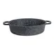 Steelite 6976QU004B Induction Buffet Pot, 14" 1‑Qt (32‑95 oz), 3" D, Alum., Black Finish - 1/Case 1 image