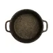 Steelite 6977QU003 Pot, 5-3/4 Qt, 14-3/4" Dia x 4-1/2" H, Brown Aluminum, Induction Ready, Glass Lid 1 image