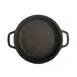 Steelite 6977QU004B Induction Pot, 3" Round, 1‑2 Qt Black Aluminum‑Ceramic, 3" Depth, No Cover 2 image